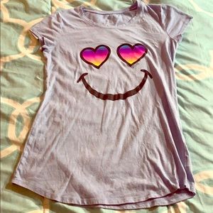 “Smiley face” shirt